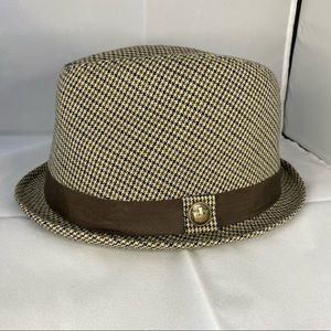 Goorin Bros Tan/Blue Fedora